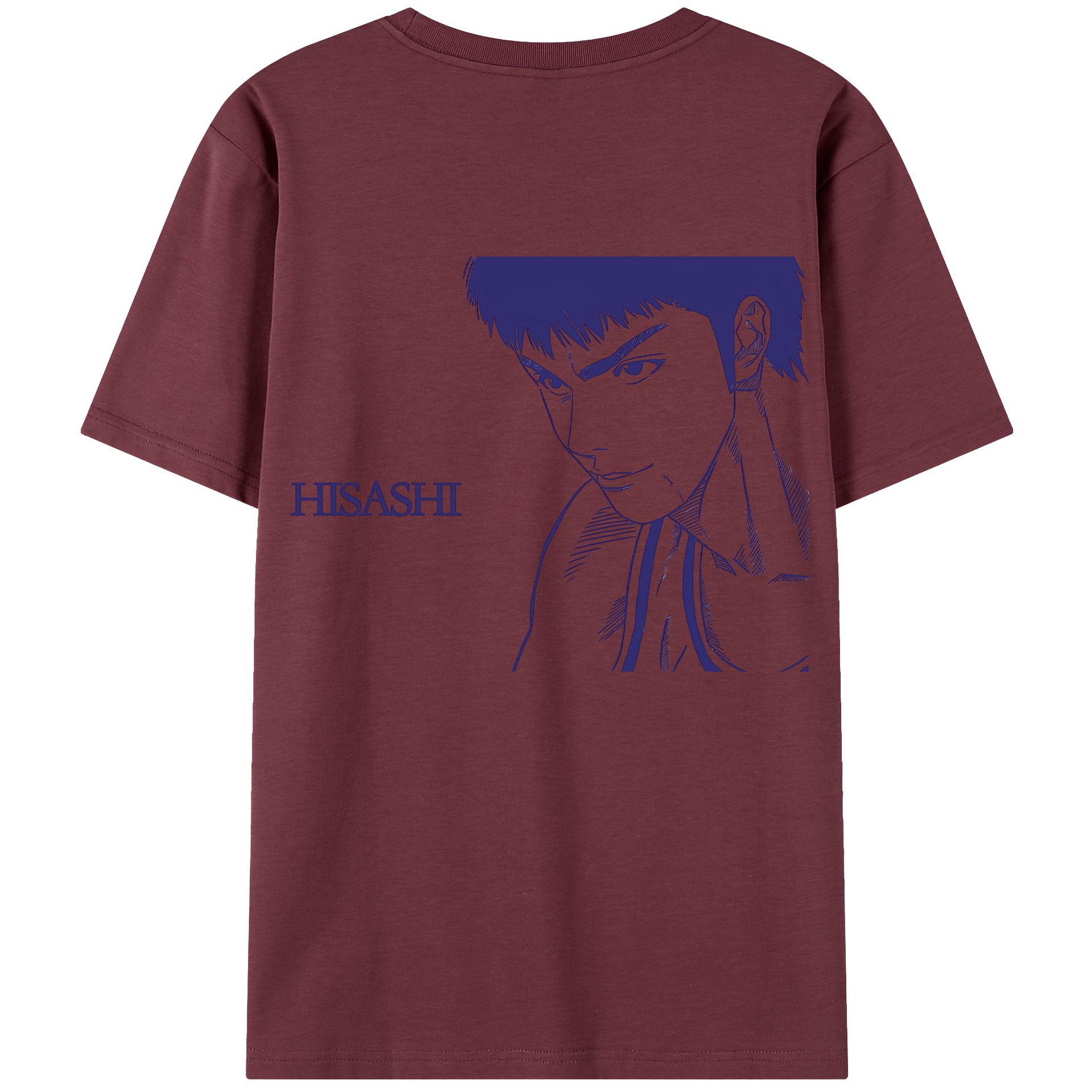 SLAM DUNK／スラムダンク 綿100％半袖Tシャツ（背面プリント）